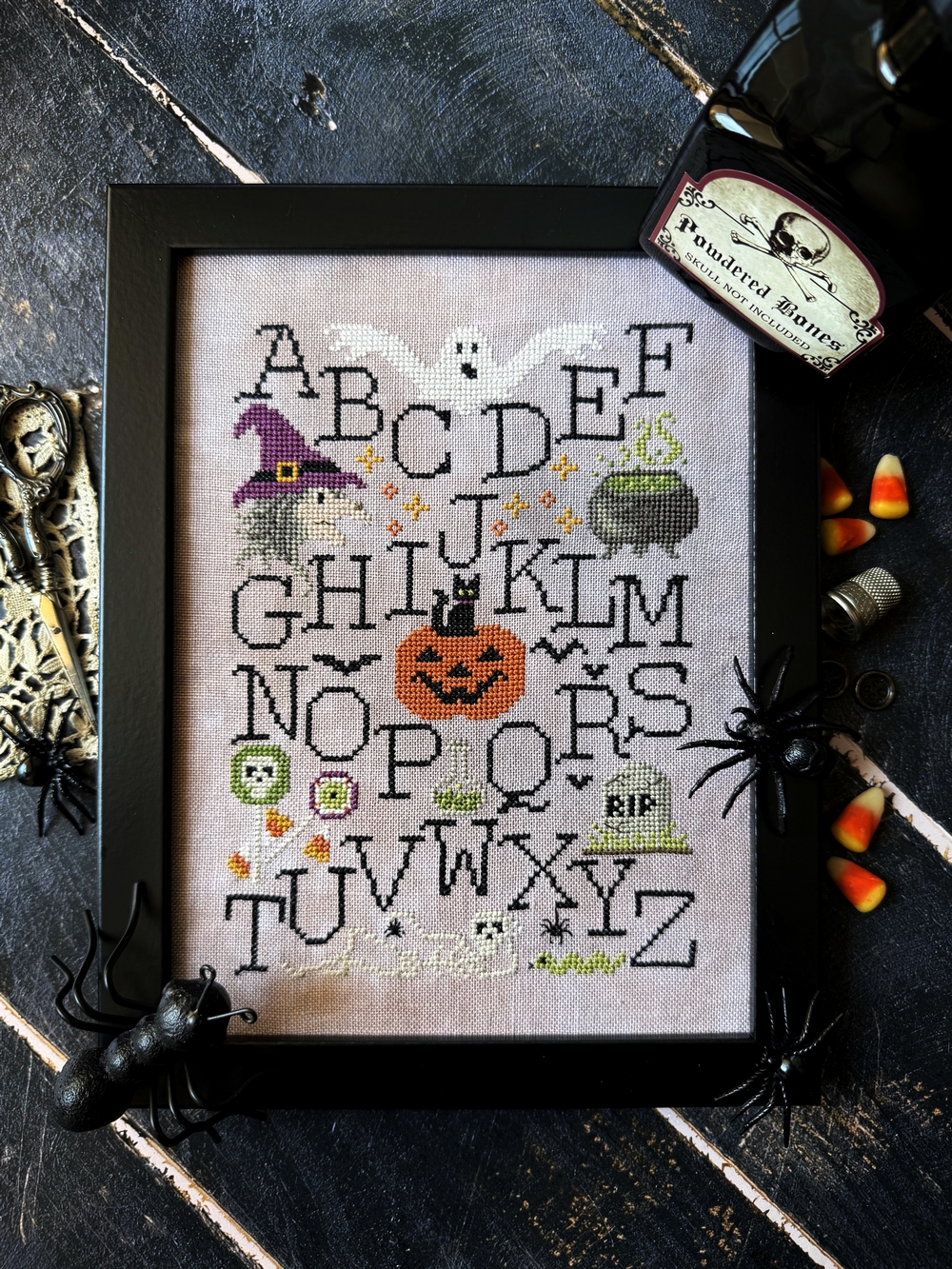Halloween Alphabet Sampler